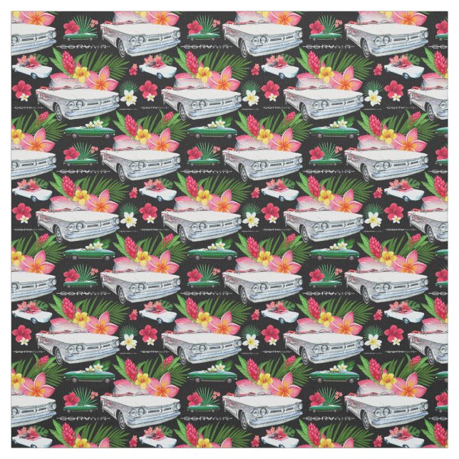 EM Convertible Corvair—black2 Fabric (Swatch)