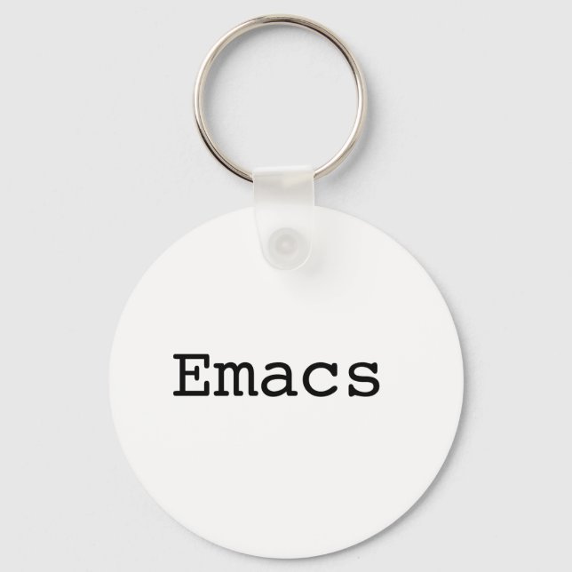 Emacs Keychain (Front)