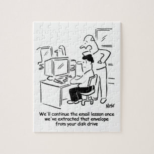 Email Computer Lesson Jigsaw Puzzle