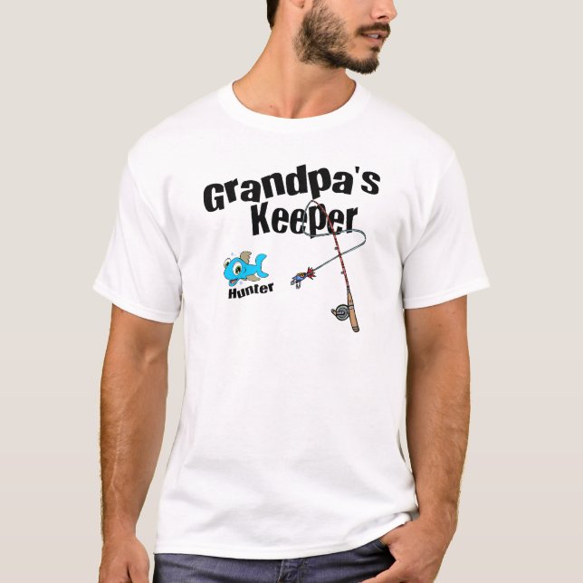 Email me first for Grandpa's Keeper T-shirt (Front)
