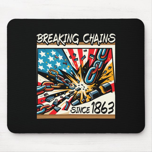 Emancipation Proclamation African American Junetee Mouse Pad (Front)