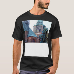 Emanuel Geibel Monument in front of Jacobi Church  T-Shirt
