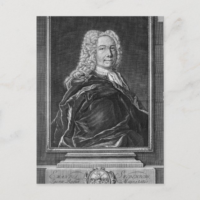 Emanuel Swedenborg Postcard (Front)