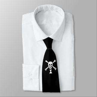 Emanuel Wynne Pirate Flag Jolly Roger Tie
