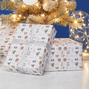 Emballage cadeau à motif de nounours adorable pour