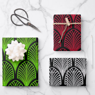 Emballage cadeau Art déco pour Noël