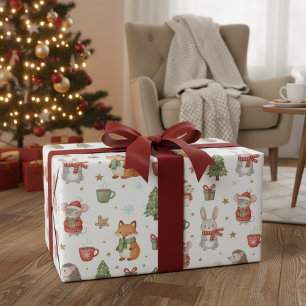 Emballage Cadeau de Fêtes des Amis de la Forêt Cos