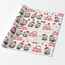 Emballage cadeau de Noël Itto & Kuki