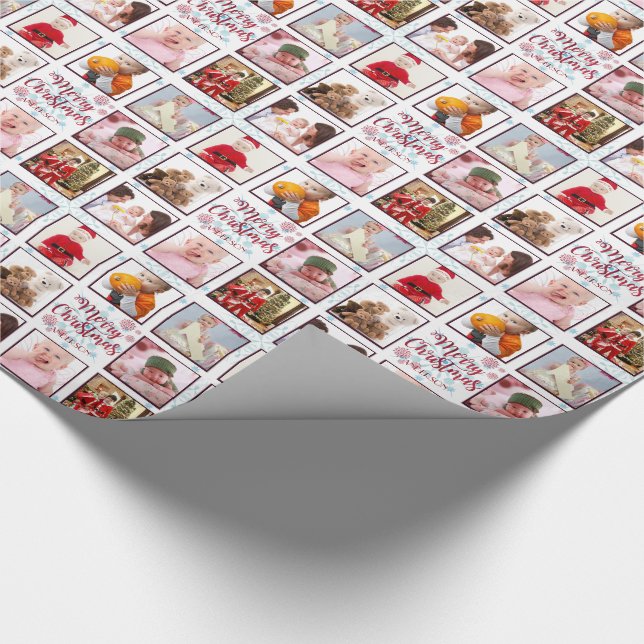 Emballage cadeau photo personnalisé Envelopper Noë (Coin)