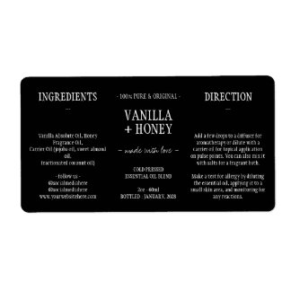 Emballage de bouteille cosmétique d'huile essentie