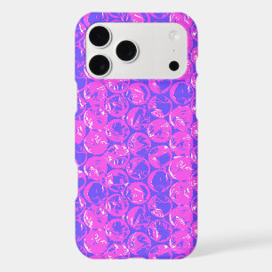 Emballage de bulle pop art violet