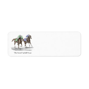 Emballage de chevaux de pur sang