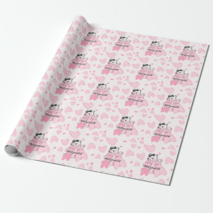 Emballage de Style – Papier Cadeau Thématisé Chat 