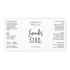 Emballage minimaliste de bouteille cosmétique auto