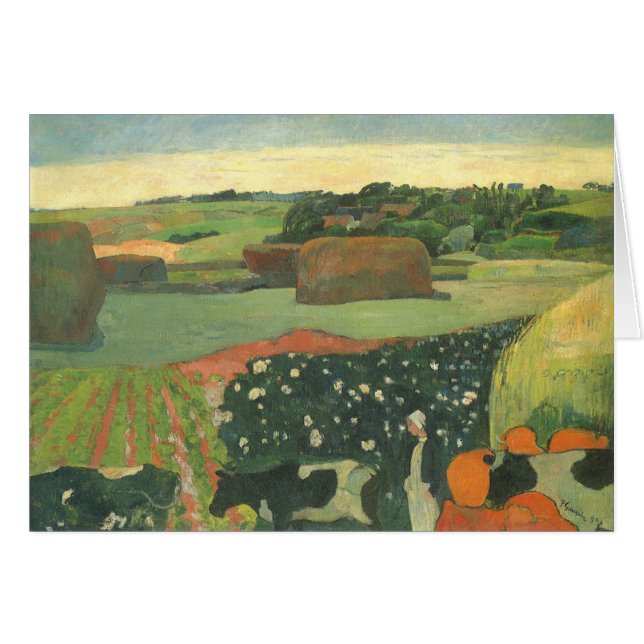 Emballages en Bretagne par Paul Gauguin, Art Vinta (Devant horizontal)