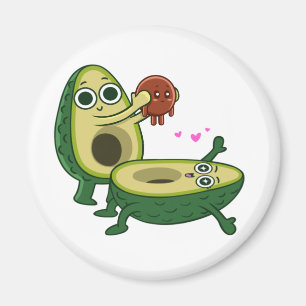Embarazo aguacate magnet