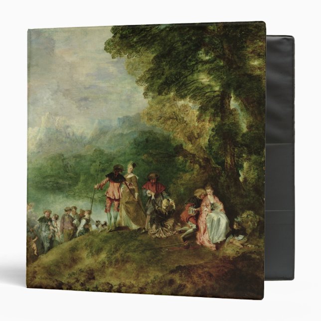 Embarkation for Cythera, 1717 Binder (Front/Inside)