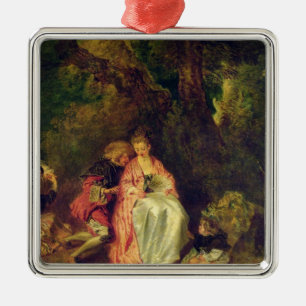 Embarkation for Cythera, c.1717 Metal Ornament