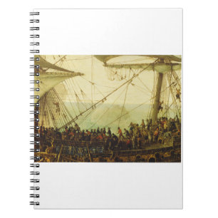 Embarkation of the Elector Palatine  Notebook