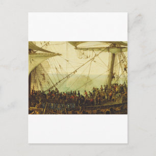 Embarkation of the Elector Palatine Postcard