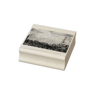 Embarkation of the Elector Palatine  Rubber Stamp