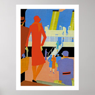 Embarquement Art Déco
