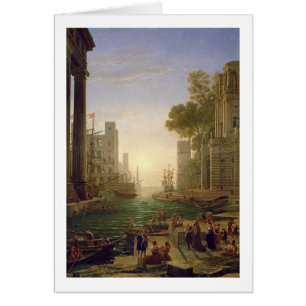 Embarquement de St Paula Romana chez Ostia,