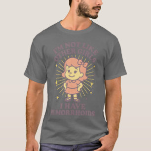 Embarrassing Hemorrhoids Humor T-Shirt