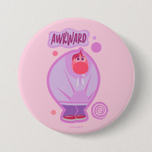 Embarrassment "Awkward" 3 Inch Round Button