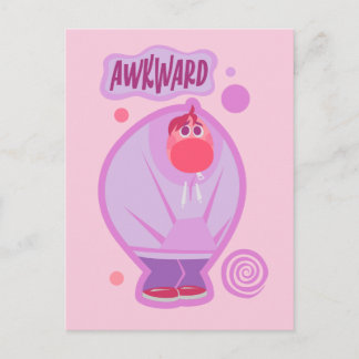 Embarrassment "Awkward" Postcard