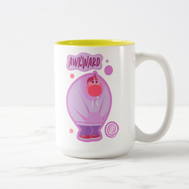 Embarrassment "Awkward" Two-Tone Coffee Mug (Right)