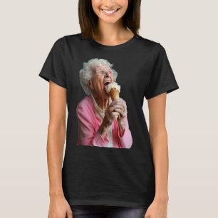Embarring Old Ladies Meme Grandma Grandmother Gran T-Shirt
