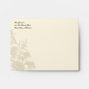 Embassy Floral Creme A2 Envelope