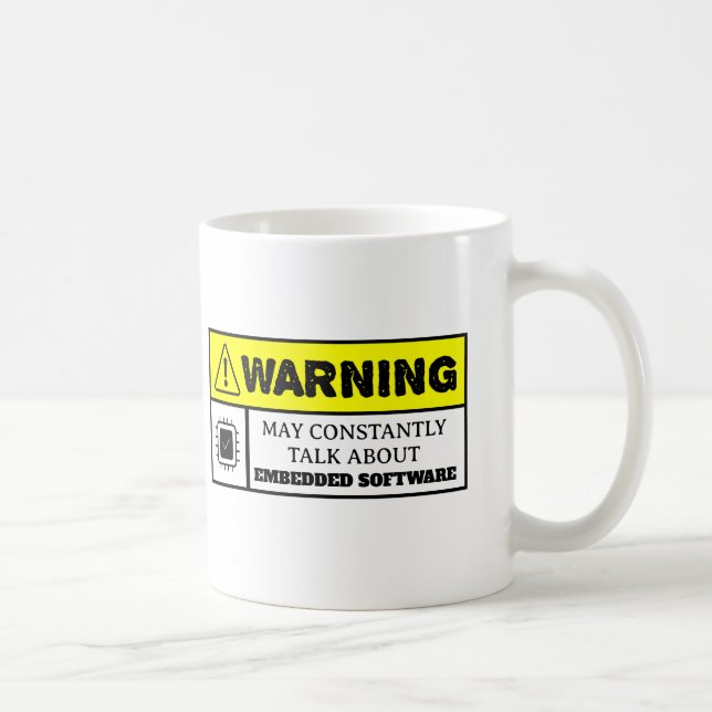 embedded engineer coffee mug (Right)