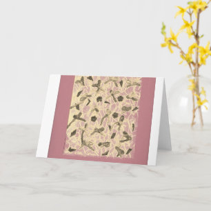 Embellished Floating Bows Card