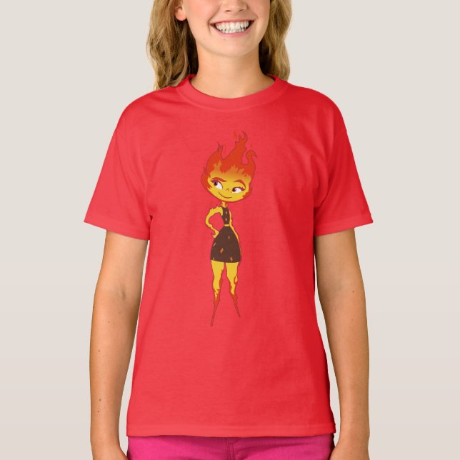Ember Lumen Elemental T-Shirt (Front)