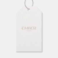 Ember Papier 2x3.5 Gift Tag Upload Your Design F