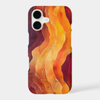 Ember Strata – Couches Abstraits de Terre et de Fe