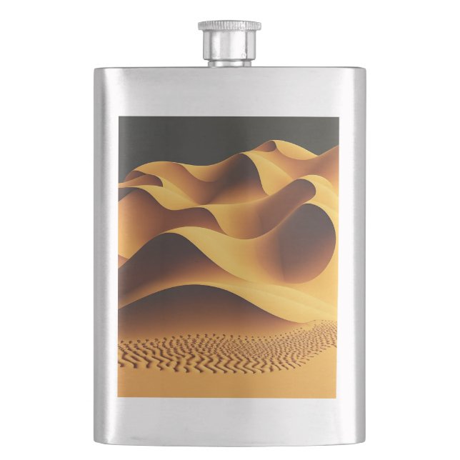 Ember Valleys Hip Flask (Front)