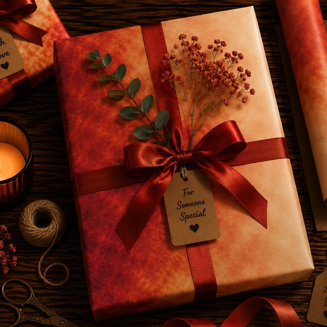 Emberdeep Wash Wrapping Paper Sheet (Creator Uploaded)