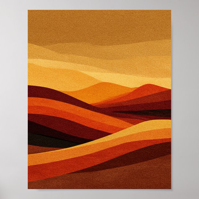 Embers of the Silent Dunes Poster (Front)