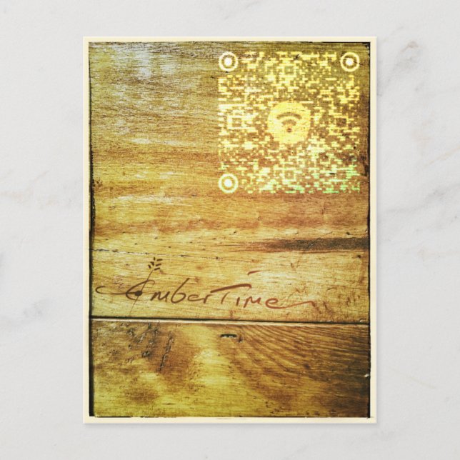 'Embertime' forgotten guitar songs Postcard (Front)