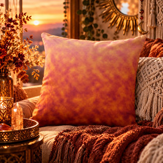 Emberwake Throw Pillow