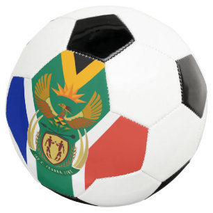 emblem d'Afrique du Sud ballon de football