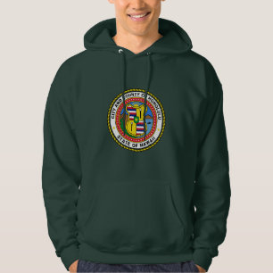 Emblem of city of Honolulu, Hawaii Hoodie