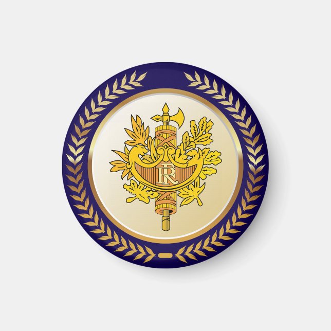 Emblem Of France Magnet (Front)