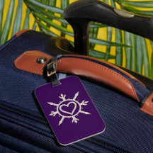 "Emblem of Love" Luggage Tag