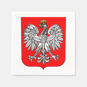 Emblem Of Poland Paper Napkins