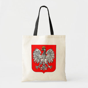 Emblem Of Poland Tote Bag