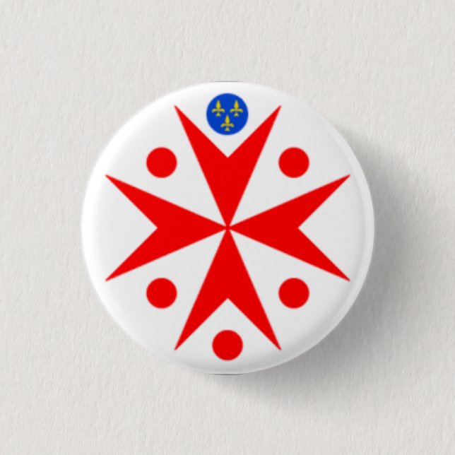 Emblem of the Navy Tuscany Medici 1 Inch Round Button (Front)